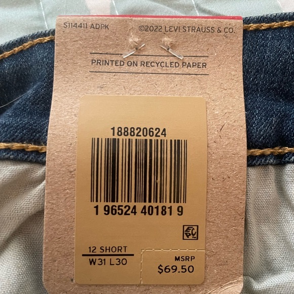 NWT Levi’s 721 High-Rise Skinny Jeans - Picture 6 of 7
